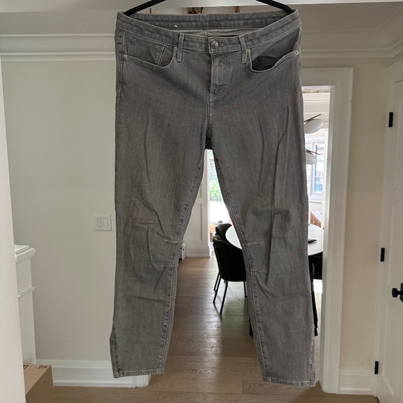 Helmut Lang Skinny Grey Denim Jeans - Size 32. - Picture 5 of 15
